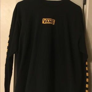 Vans T-shit black and yellow